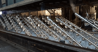 Galvanized Ice Conveyor